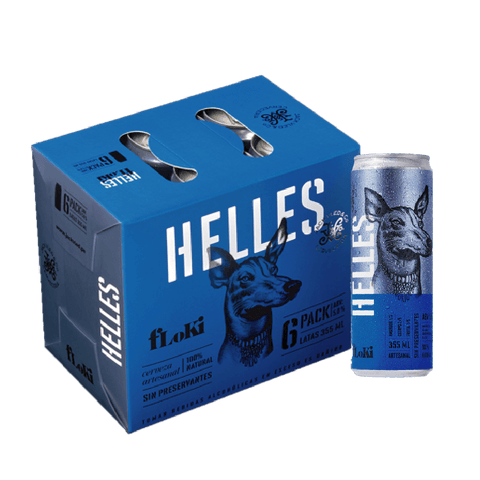 6 Pack Floki Helles 355 ml