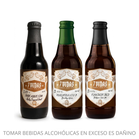 3 Pack 7 Vidas Barricas 2