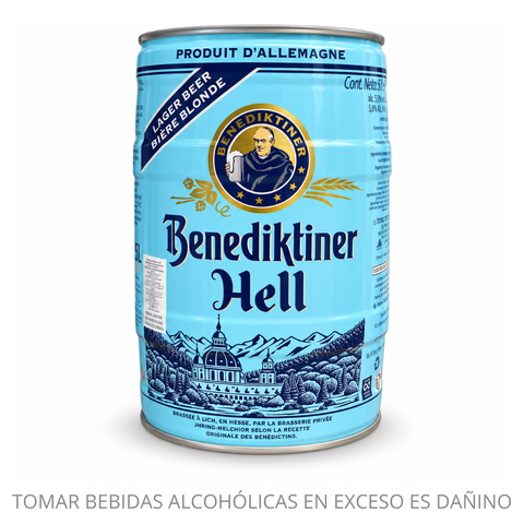 Barril Benediktiner Hell 5L
