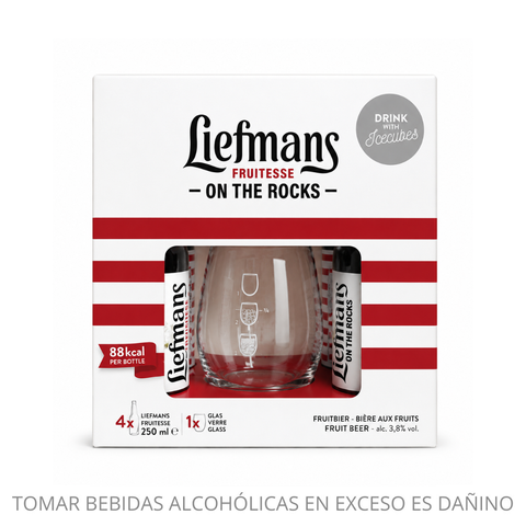 Pack Liefmans Fruitesse On The Rocks Pack Fruit Beer 250 ml