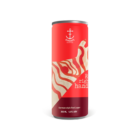 4 Pack Red Right Hand Red Lager 355 ml