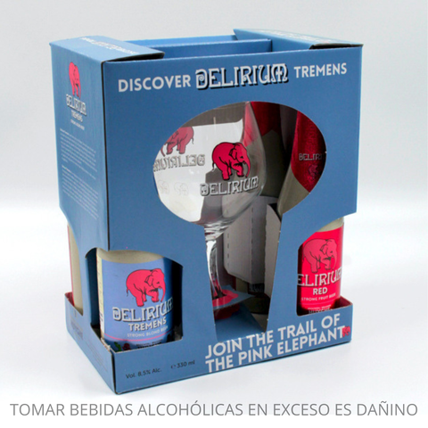 Pack Delirium 2DT + 2DR 330 ml