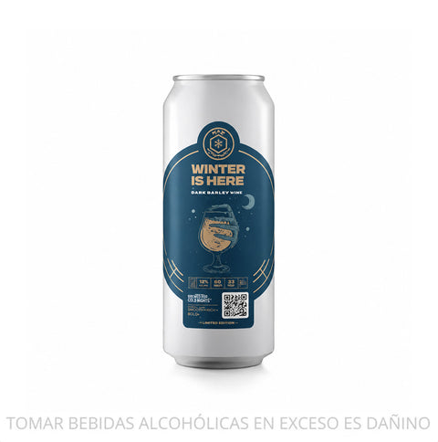 Winter Is Here Doble Black IPA Lata 473 ml